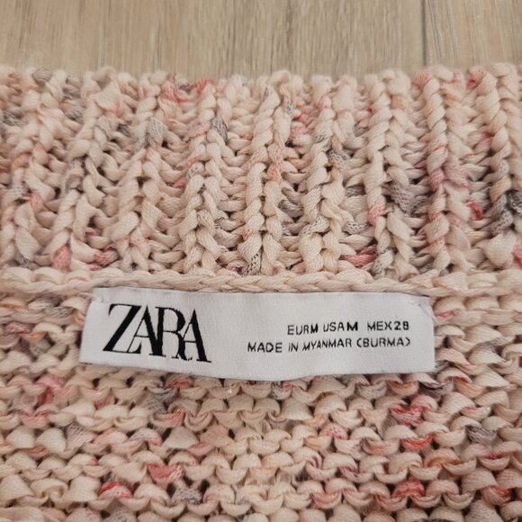 ZARA | Knit Tank Top Cropped | Sz. M - Picture 3 of 5